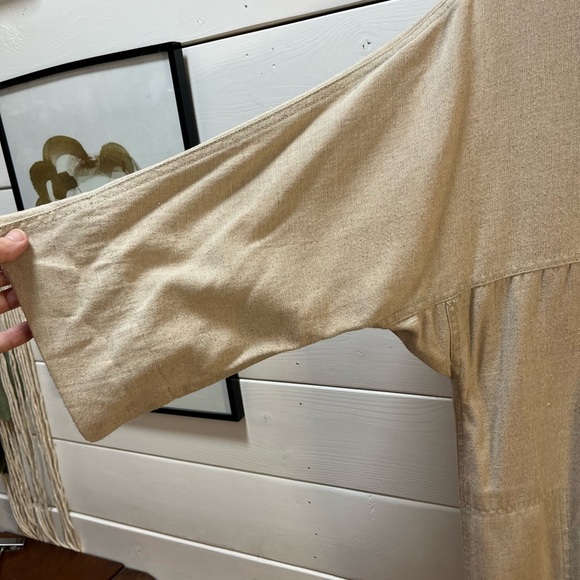 BRECKENRIDGE – Beige Button-Up Shirt (Size 10) - Picture 4 of 7